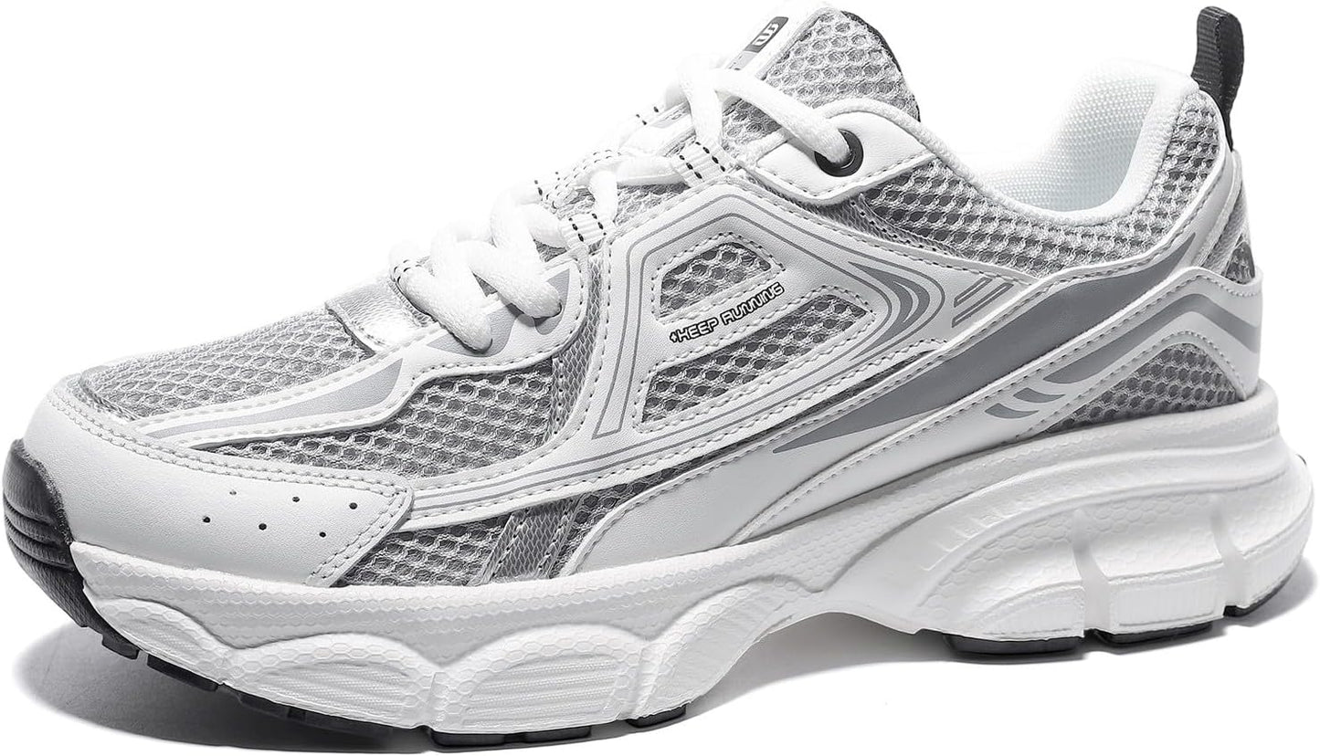 BAASPLOA Women's Chunky Fashion Sneakers for Casual Sports Use