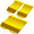 Yellow Heavy-Duty Tire Saver Ramps for Safe Vehicle Storage