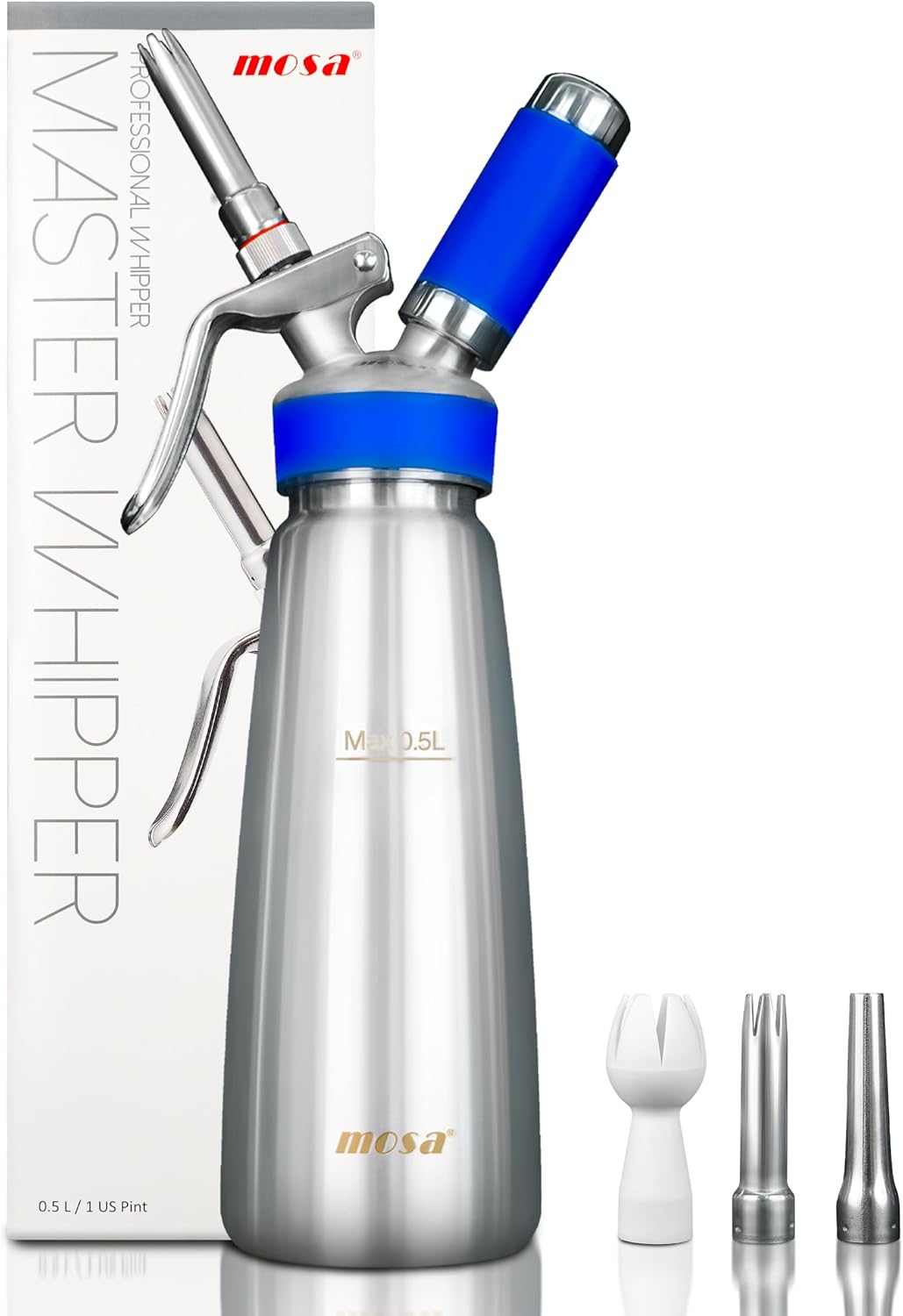 Mosa 500ML Stainless Steel Cream Dispenser