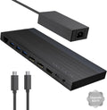 Laptop Docking Station 3 Monitors with 130W PD Charger - Triple 4K