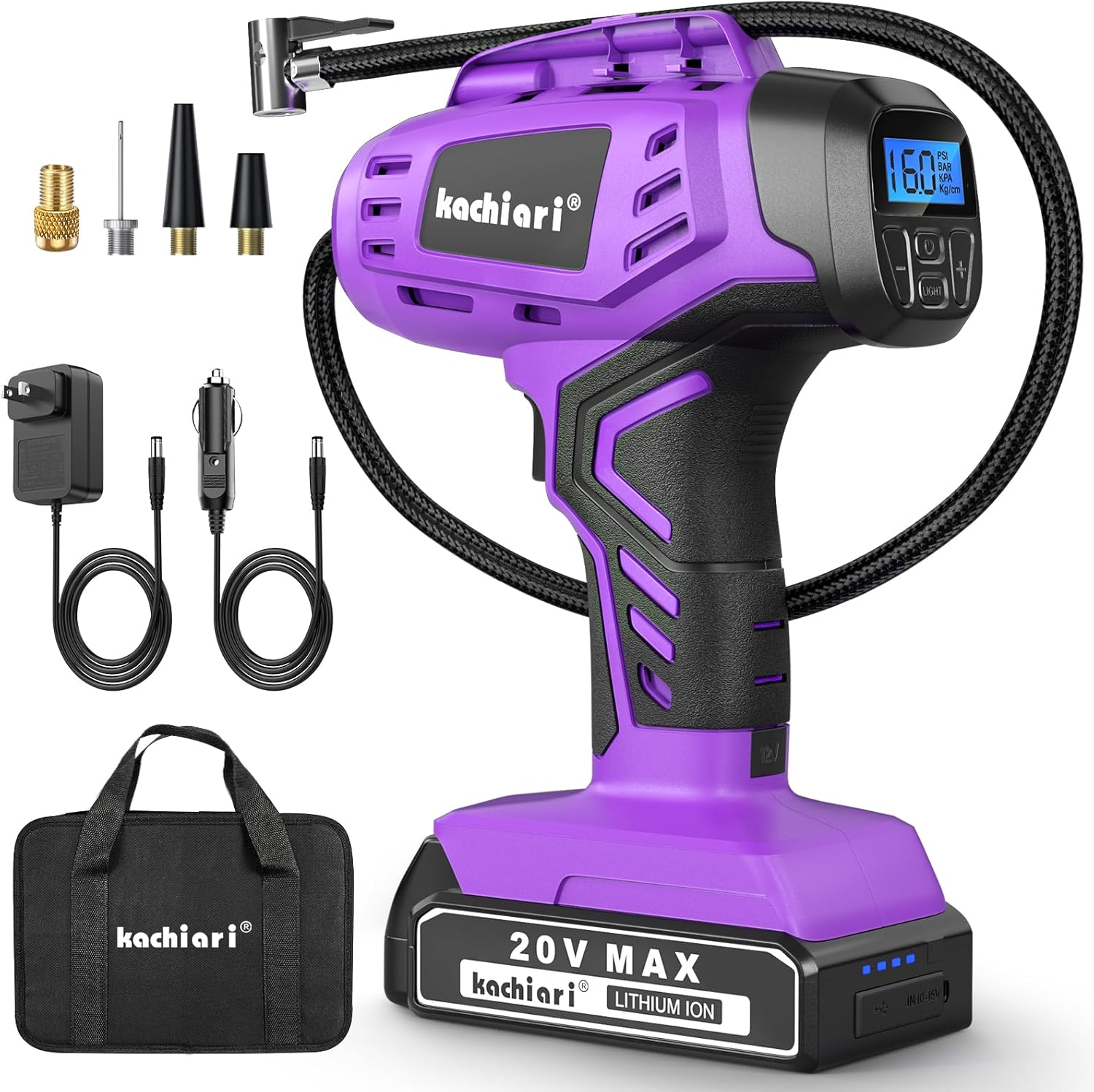 Portable Air Compressor Tire Inflator for Fast Inflation Needs