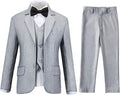 Lycody Boys Suits Formal 5 Piece Notched Lapel Suit Set - Smart Finish