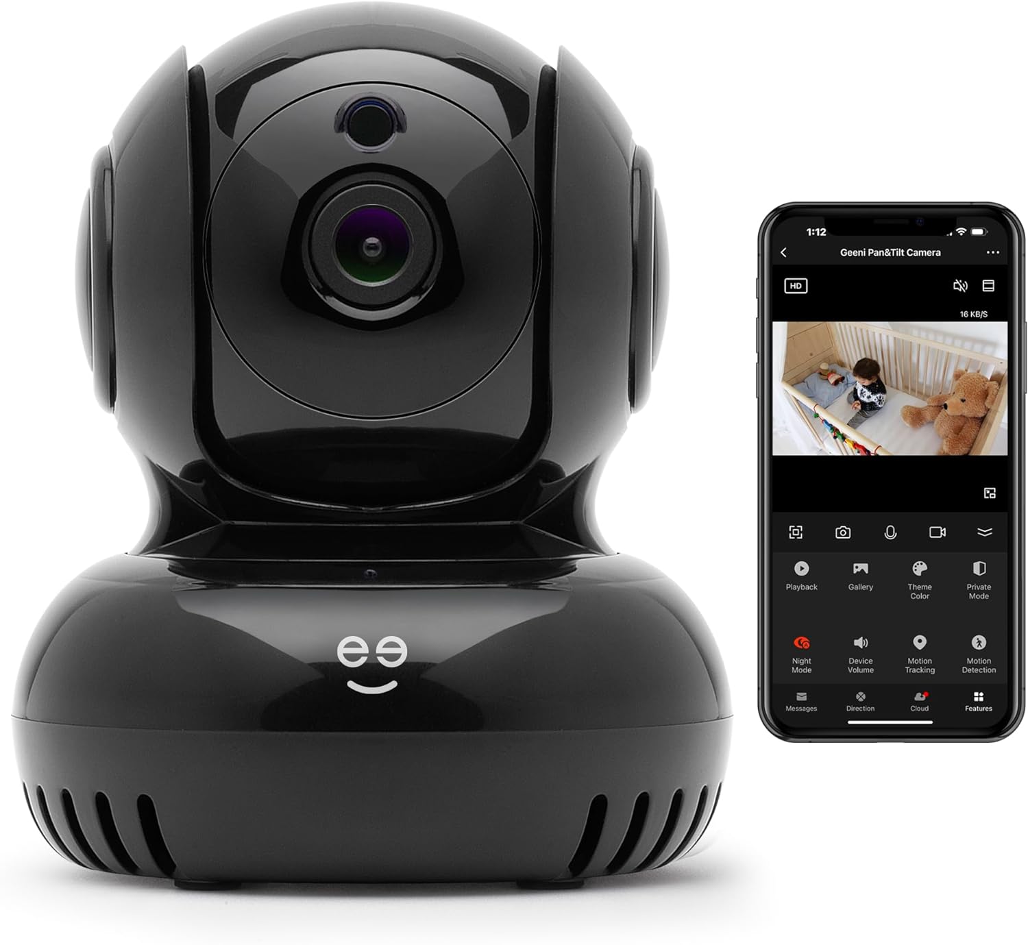 Geeni Sentinel 1080p Security Camera - Full Control & Protection