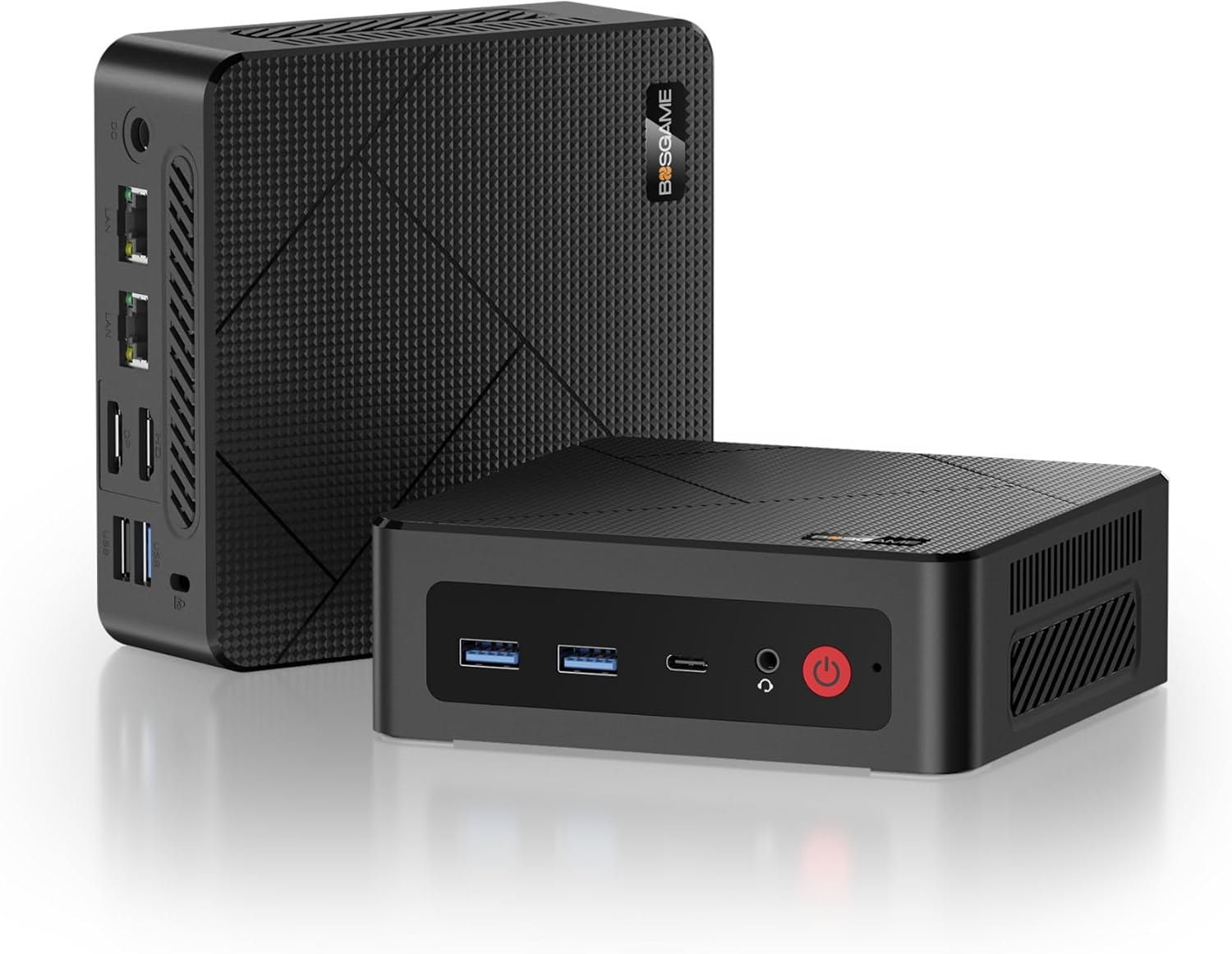 E4 Mini PC Dual LAN Ryzen 5 3550H for 4K Triple Displays