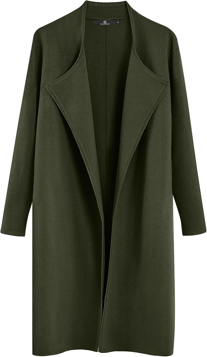 LILLUSORY Women's Long Cardigan Sweaters for Trendy Winter Style