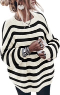 Womens Oversized Sweater Mock Neck Knitted Jumper - Cozy Fit