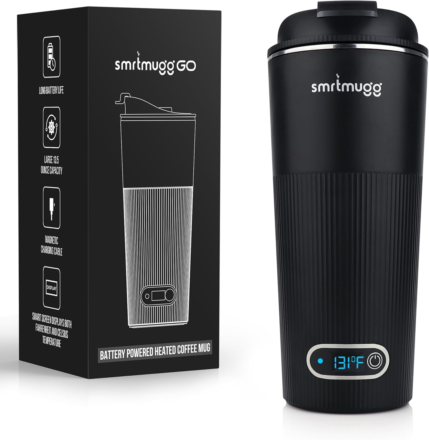 GO Heated Travel Mug ~ Keeps Drinks Hot