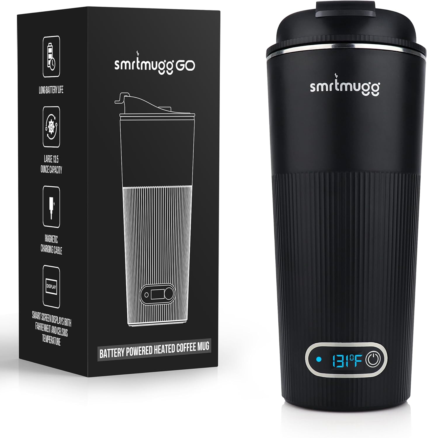 GO Heated Travel Mug ~ Keeps Drinks Hot