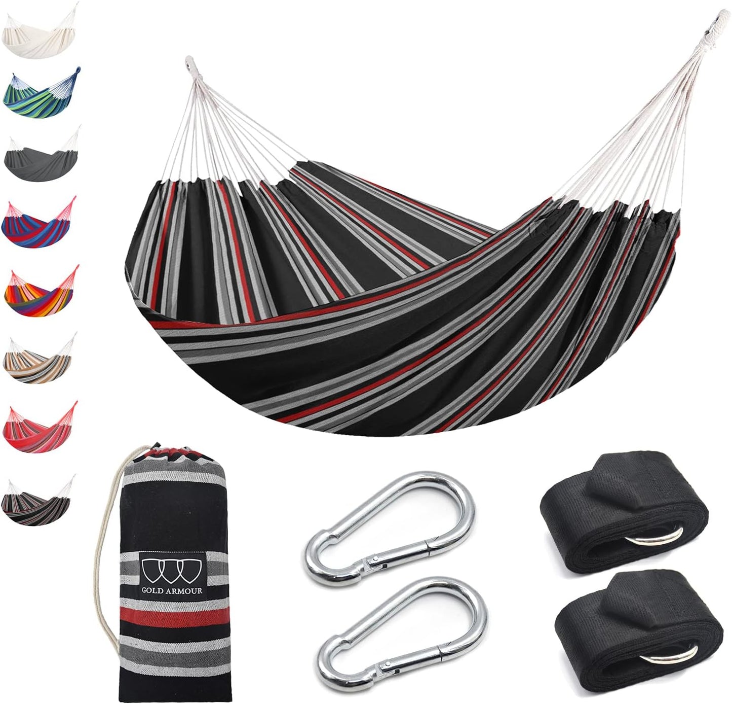 Portable Gold Armour Brazilian Style Hammock