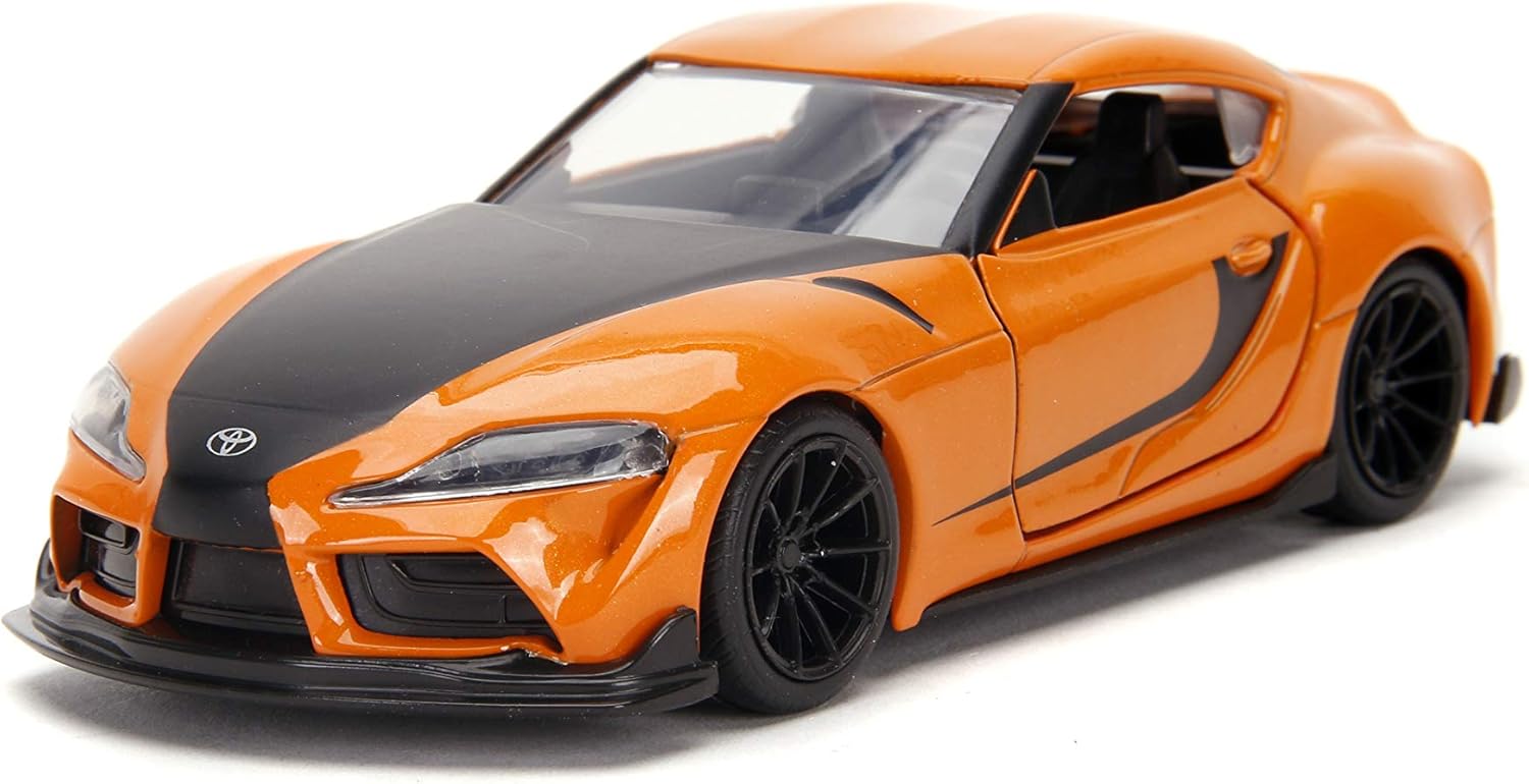 Fast & Furious 2020 Toyota Supra Die-cast Car, Yellow