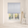 Arlo Blinds Cordless Fabric Roman Shades Light Gray - Easy, Safe Fit