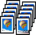 Set of 10 11x14 Picture Frames for Elegant Home Wall Display