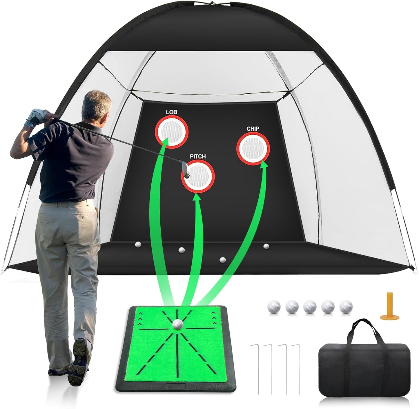 Improve Your Golf Game Anywhere with Pro Set!