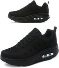 Platform Sneakers for Women Air Cushion Walking Shoes (Style 596Z)