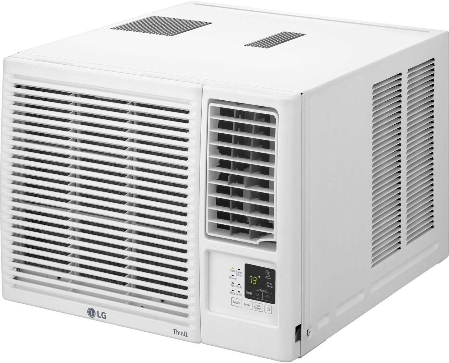 LG 12,000 BTU Smart Window AC with Heat, Cools 550 Sq.Ft.