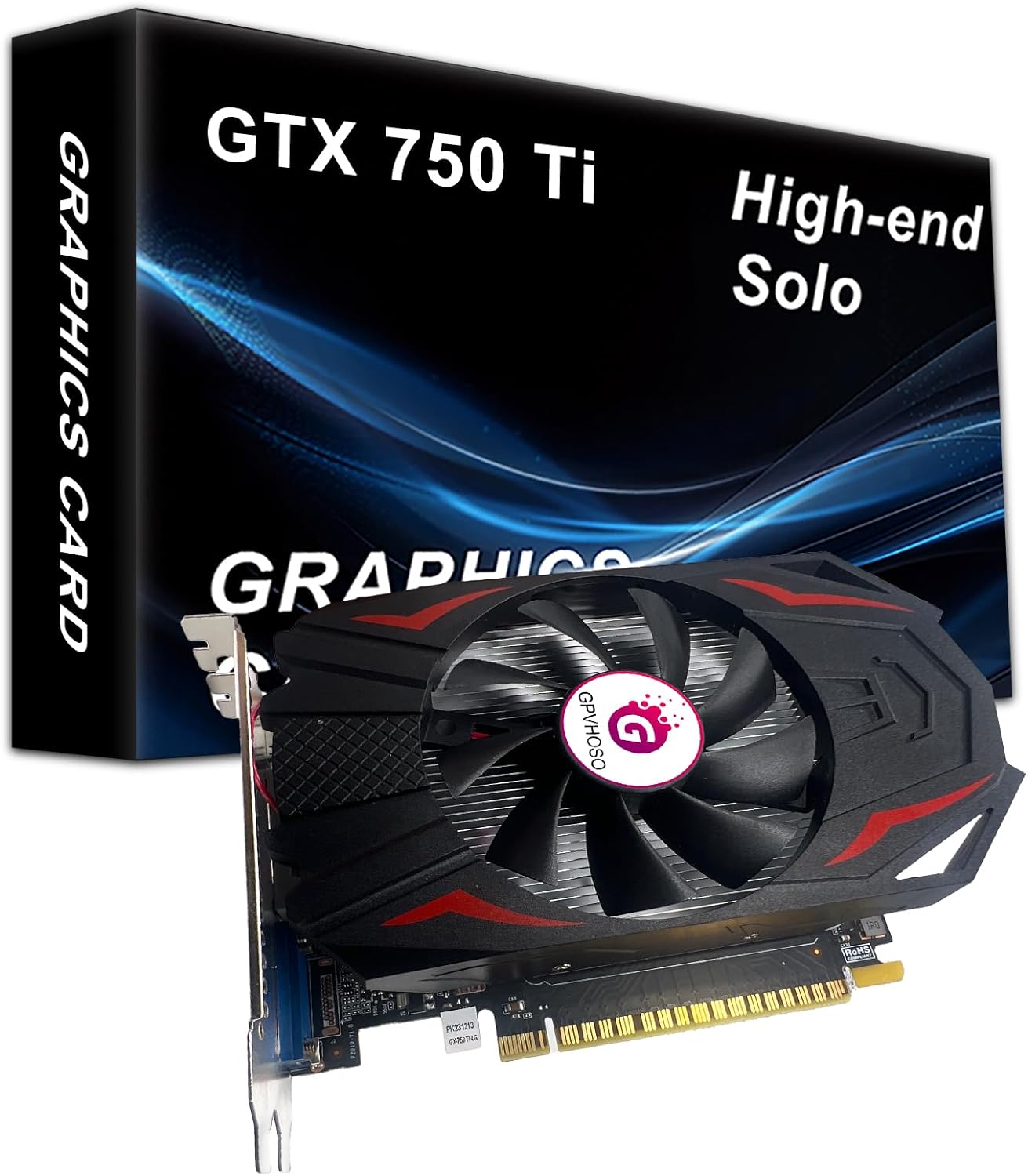 Immersive Gaming Power: GTX 750Ti 2GB GDDR5 GPU