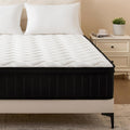Queen Mattress 12 Inch Hybrid Mattresses with Memory Foam - Medium