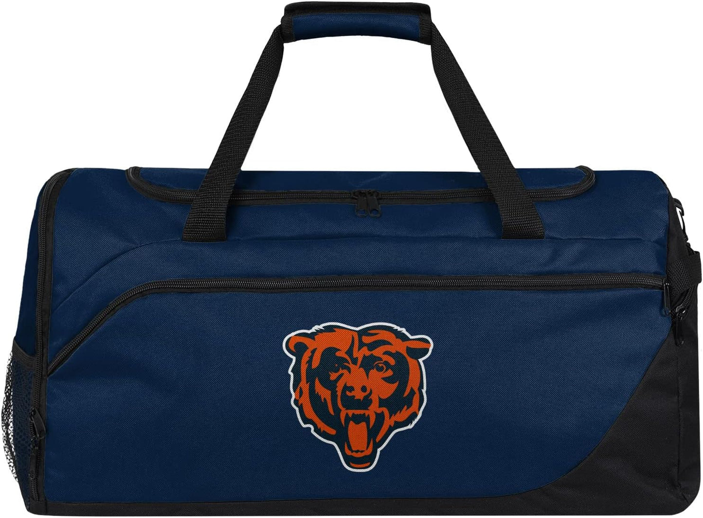 FOCO NFL Solid Big Logo Duffle Bag for Sports Enthusiasts