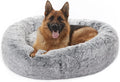 Calming Donut Dog Bed for Extra Large Dogs 45 in - Cozy Support