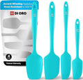 Silicone Spatula Set - 4pc Heat-Resistant Seamless Spatulas