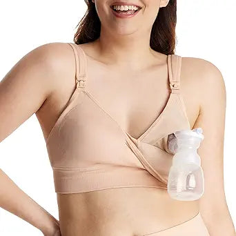 Momcozy Lycra Pumping Bra for Hands-Free Comfort and Support