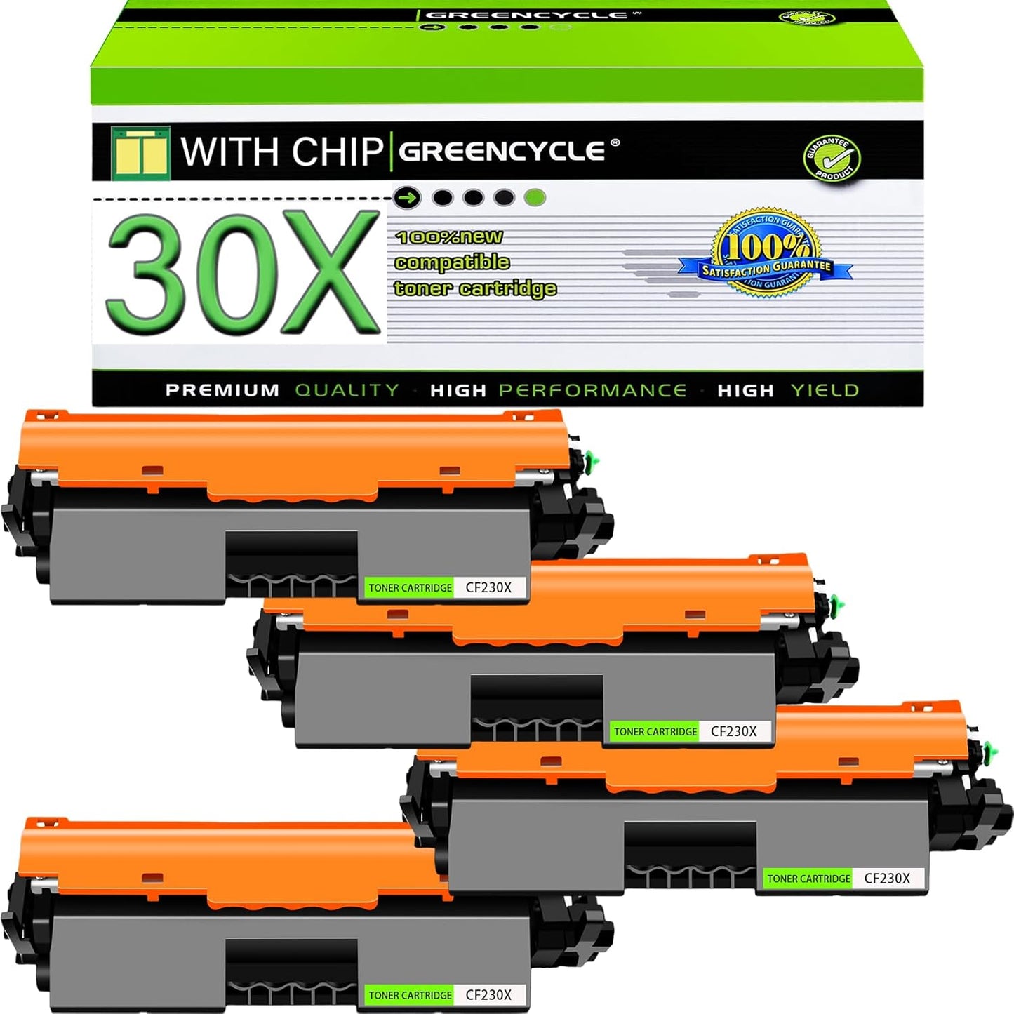 High Yield CF230X Toner Cartridge Replacement for HP Printers
