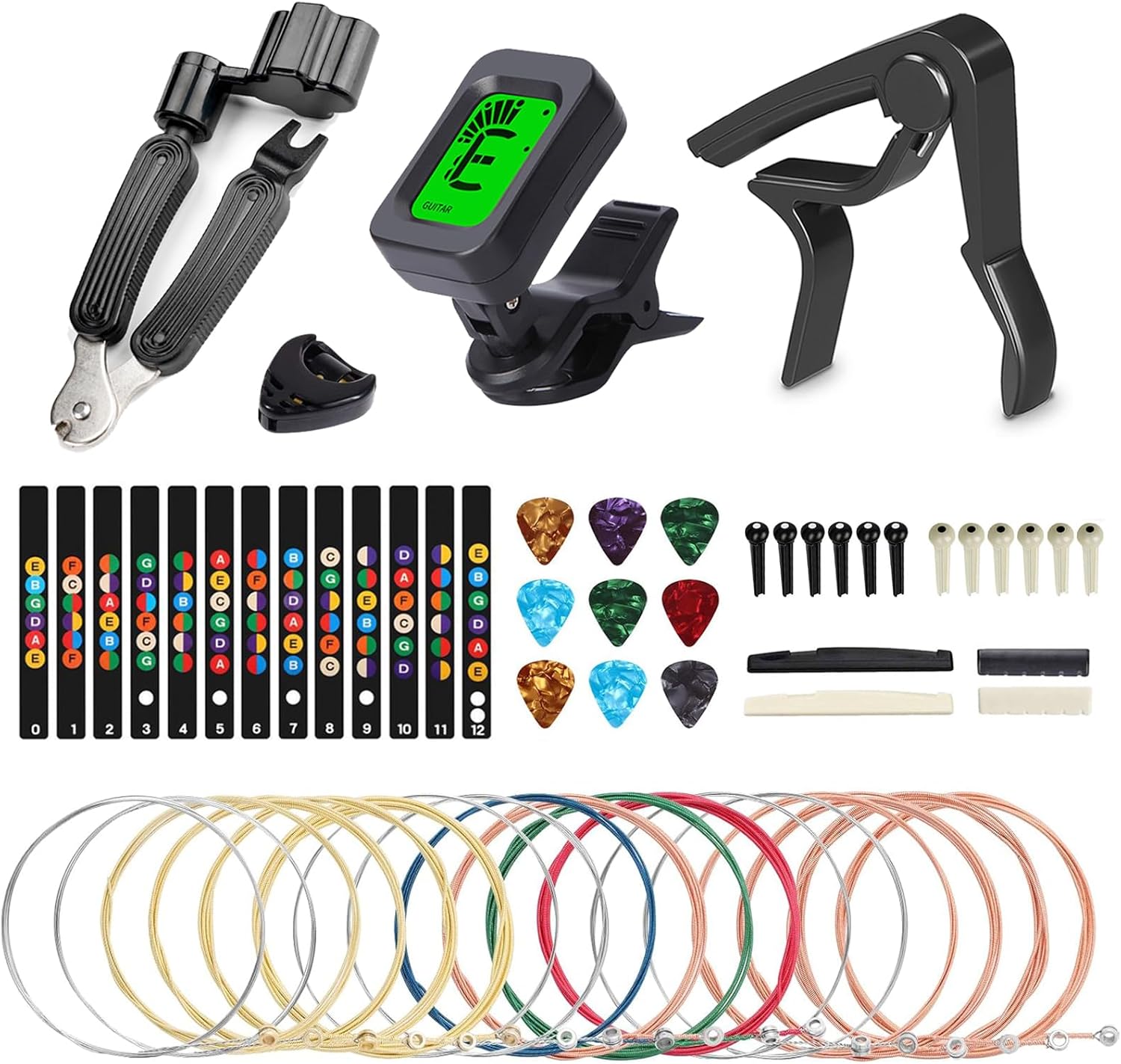 Complete Guitar Accessories Kit for Perfect Performance
