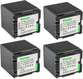 Kastar 4-Pack CGA-DU21 Battery Replacement - High Capacity Pack