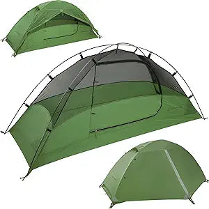 Clostnature Ultralight 1-Person Tent for Backpacking Adventures