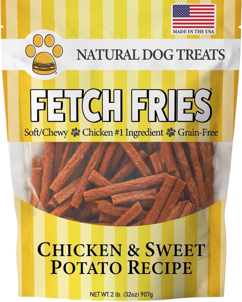 Fetch Fries Chicken and Sweet Potato Dog Treats Review