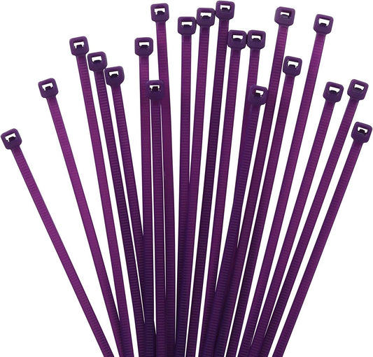 Strong 8 Purple Zip Ties for Indoor/Outdoor - XINGO 1000 PCS
