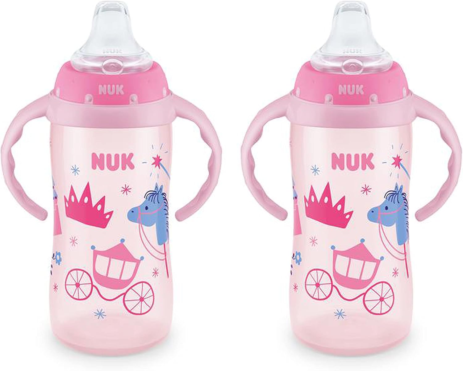NUK 10 oz Learner Cup x 2 - Spill Proof & BPA Free