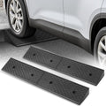 Auto Dynasty Rubber Curb Ramps 3in Lift Height - 2 Pack