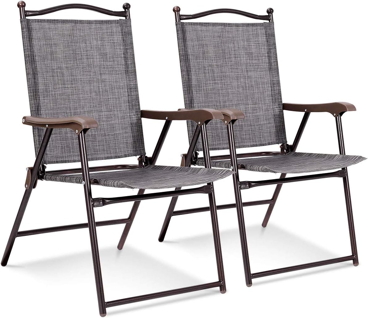 Giantex Set of 2 Folding Chairs for Outdoor and Indoor Use
