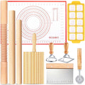 ATPWONZ Wood Pasta Kit - Create Perfect Ravioli!