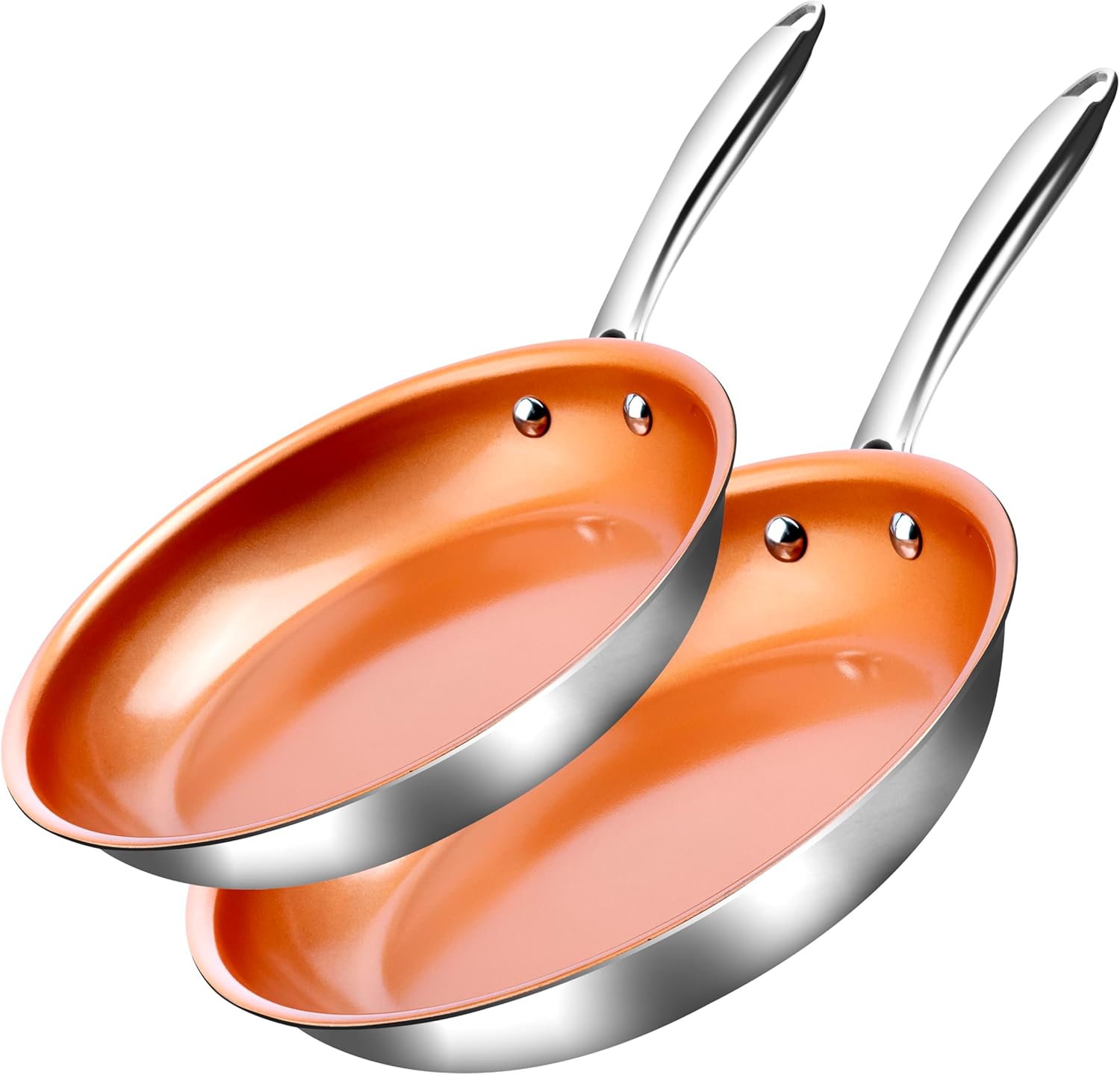 Gotham Steel Nonstick Frying Pans Set for Hassle-Free Cooking