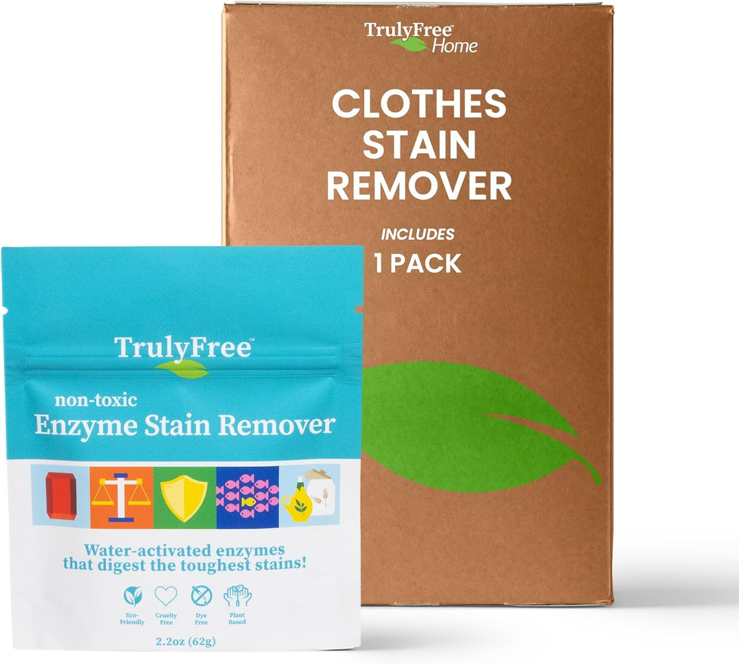 Stain-Busting Enzyme Powder - 50 Scoops of Pure Clean