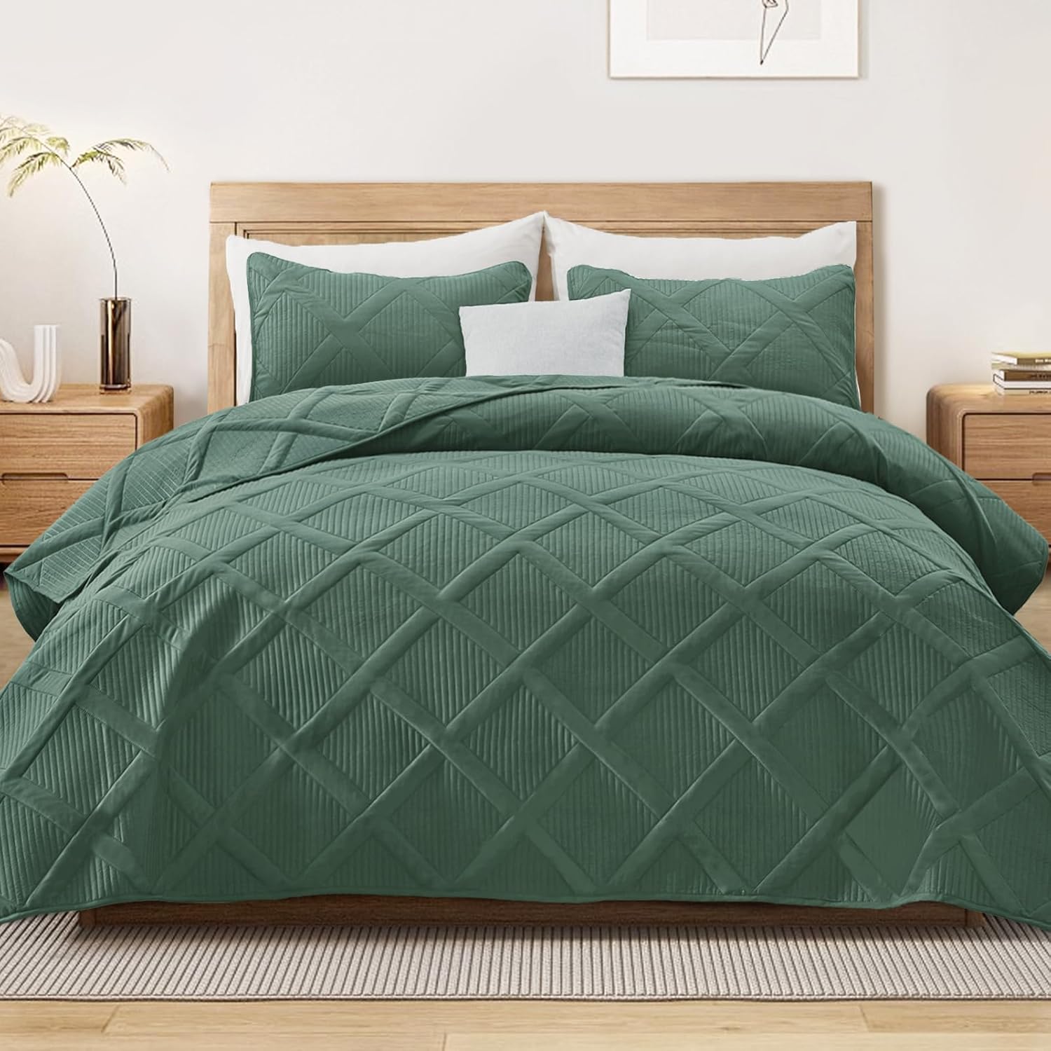 Exclusivo Mezcla King Quilt Set - Soft Lightweight Bedspread