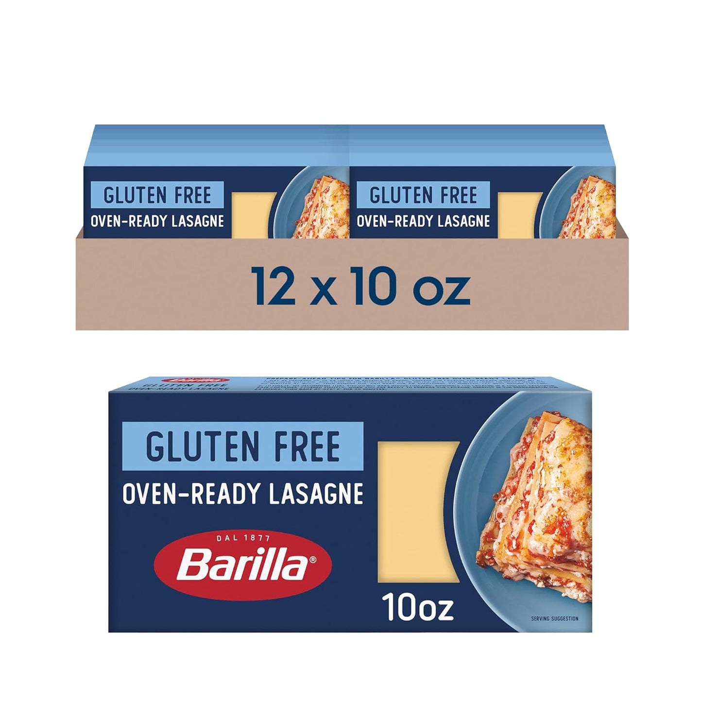 BARILLA Gluten Free Oven-Ready Lasagne for Delicious Family Meals