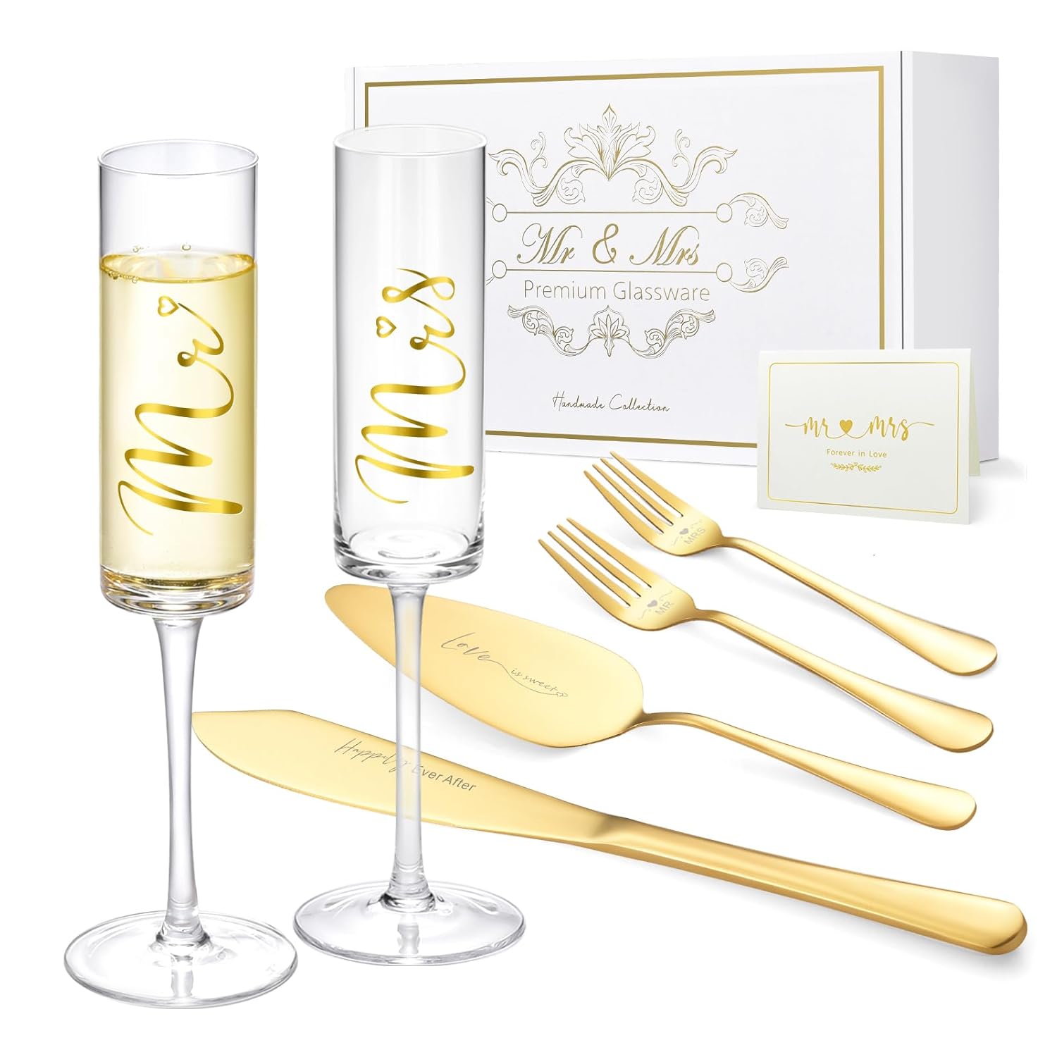 ROXBURGH Wedding Cake Knife and Server Set for Special Moments