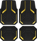 PIC AUTO Heavy Duty Rubber Floor Mats for All Vehicles