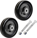 Phenolic 5in x 2in Trailer Jack Wheel 2 Pack - Heavy Duty Replacement