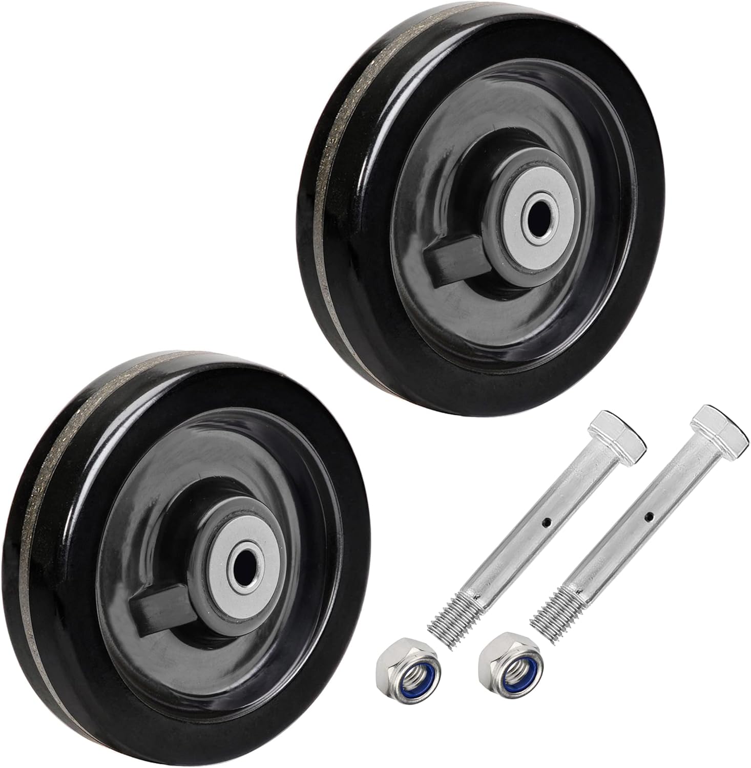Phenolic Wheel 5x2 in 2 Pack with High Temperature Resistance