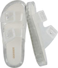 CUSHIONAIRE Pool Slides For Women Waterproof Double (Style VD2G)