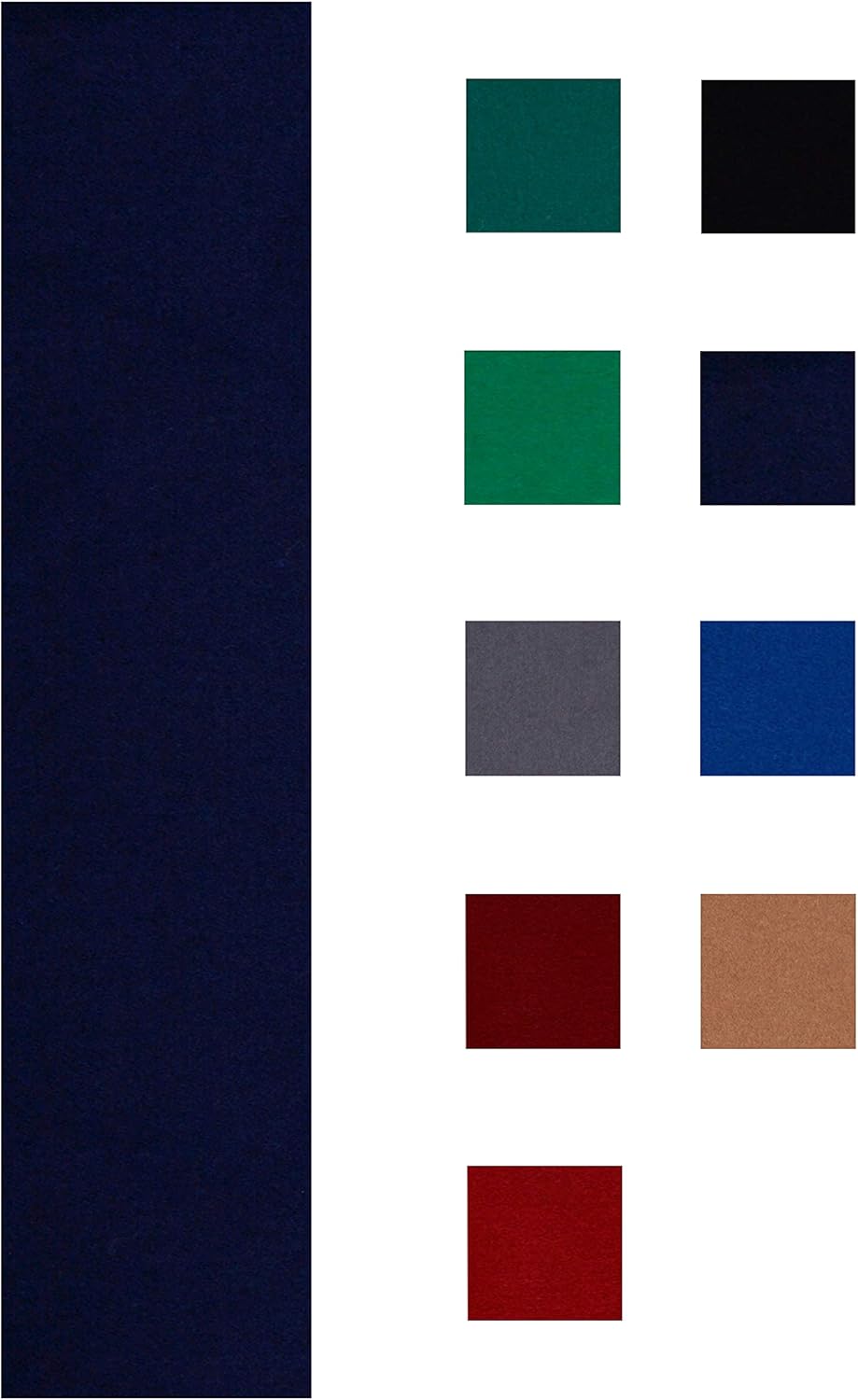 Accuplay 20 oz Pre Cut Pool Table Felt for 7, 8 or 9 Foot Tables