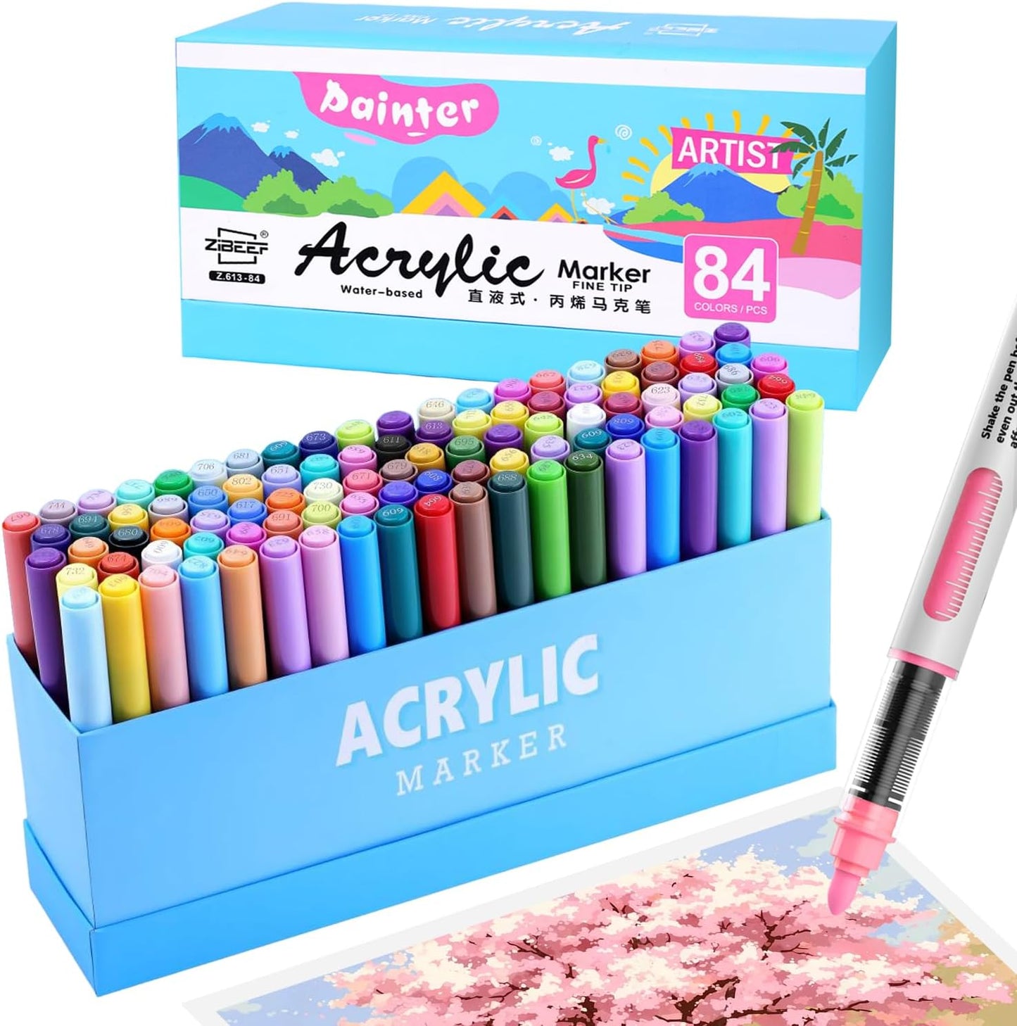 Guangna Acrylic Paint Markers for Vibrant DIY Art Projects