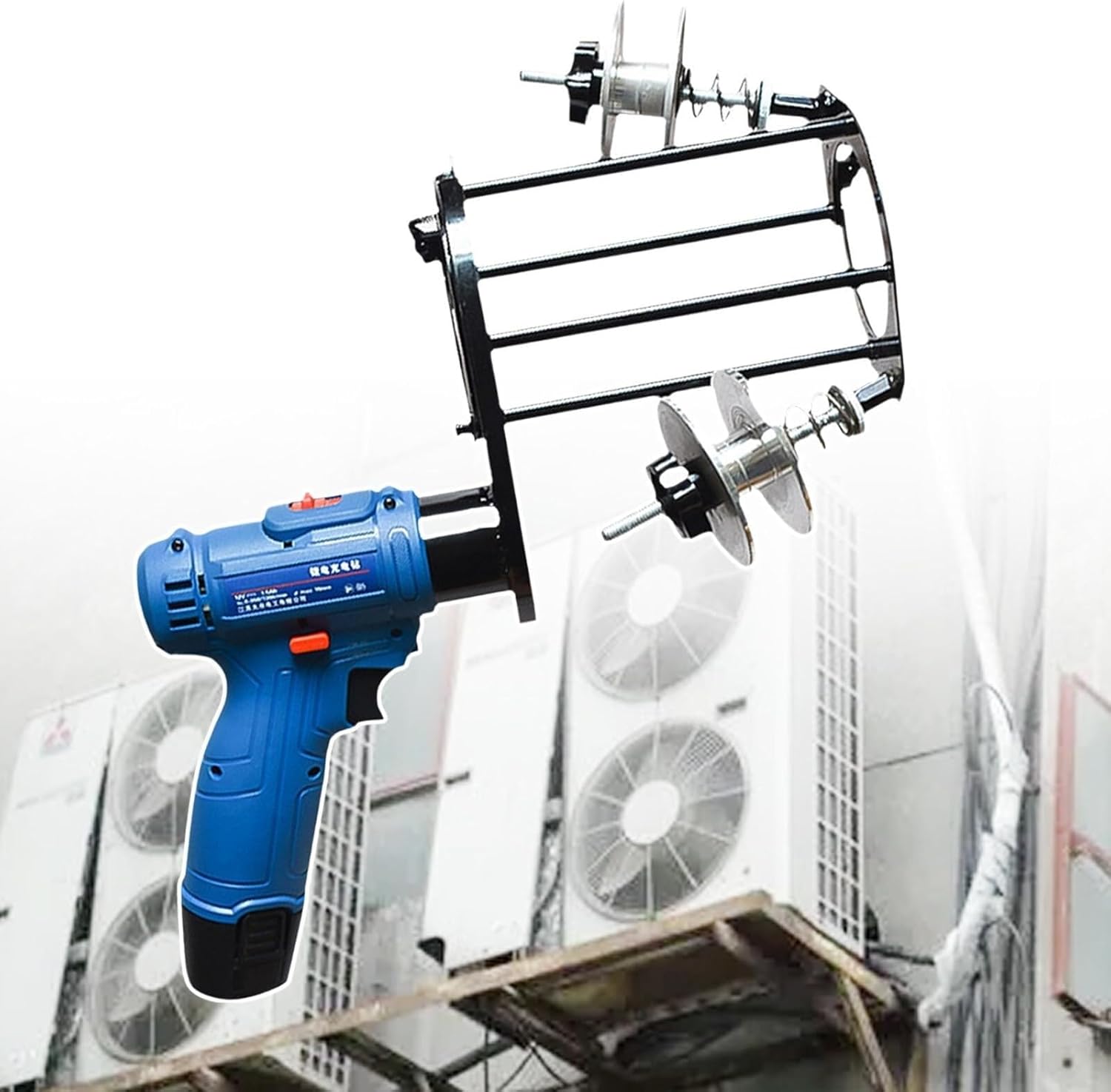 Effortless Copper Pipe Wrapping Tool with Gloves