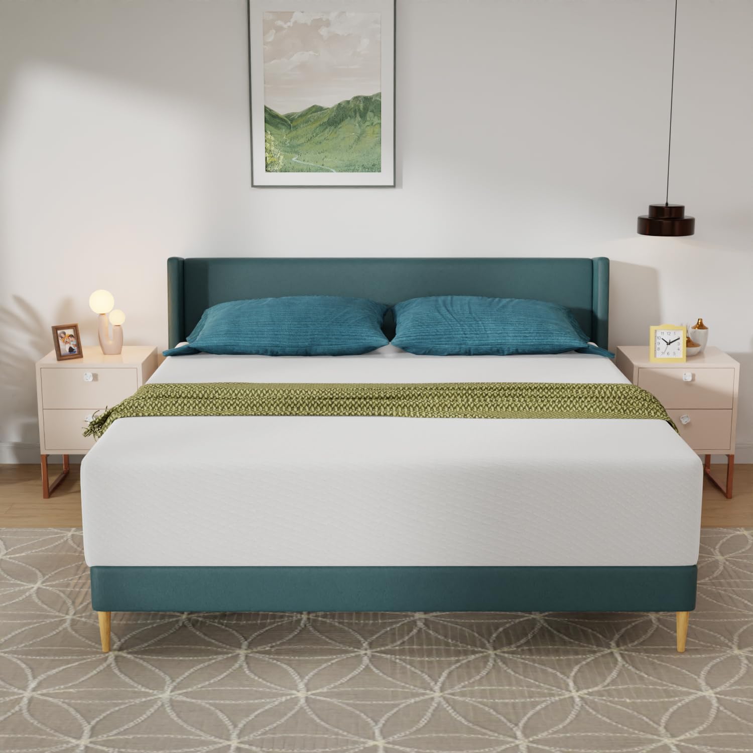 14 Inch King Mattress with Gel Memory Foam for Ultimate Comfort