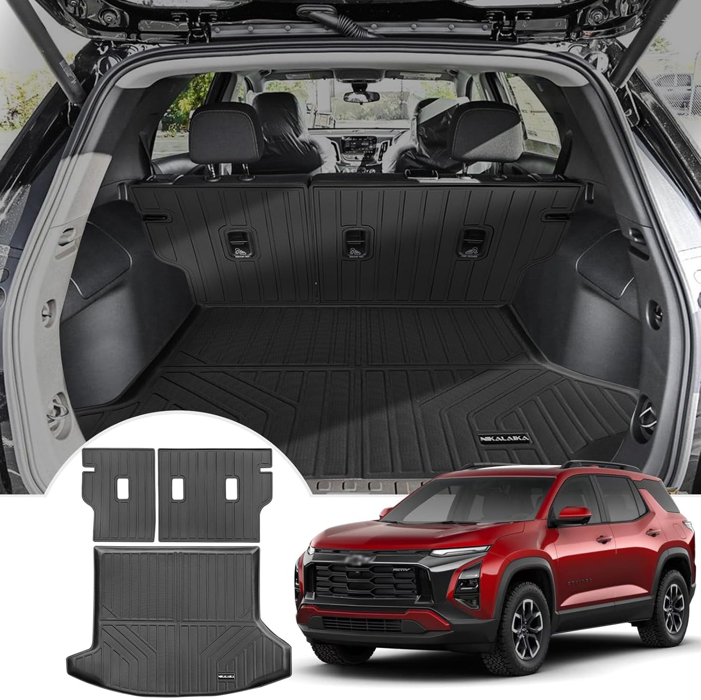 Custom Fit Trunk Mat & Backrest Mat for 2025 2026 GMC Terrain