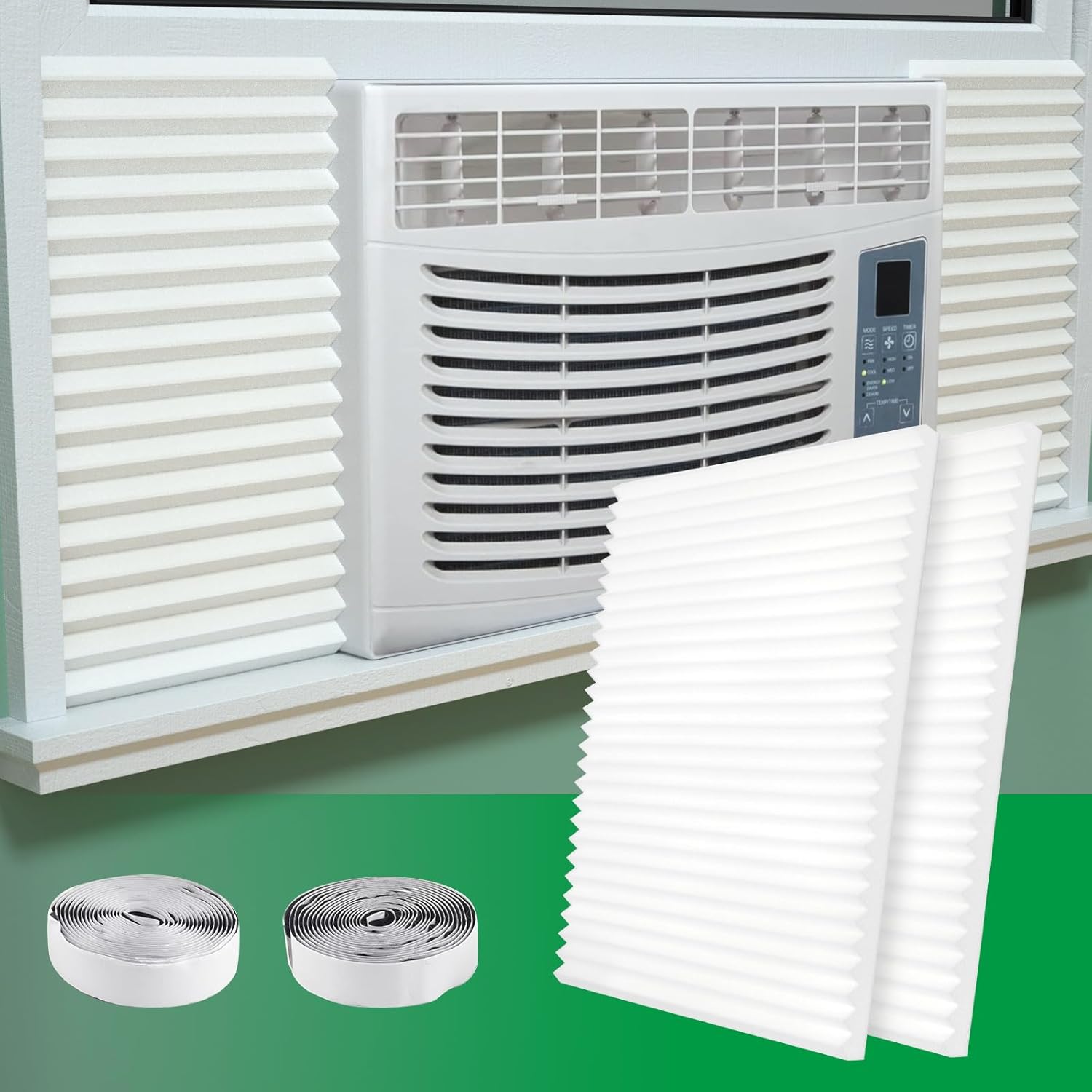 Stay Cozy with Window AC Insulation Kit